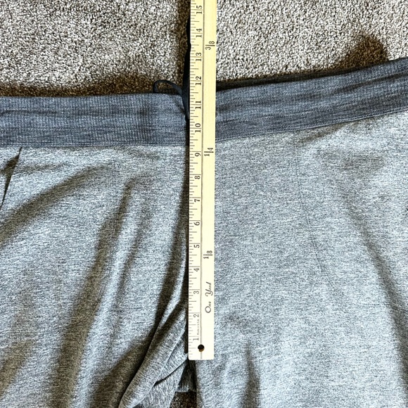Athleta Womens Two Toned Gray Drawstring Elastic Waist Jogger Pants Size XL - Picture 5 of 8